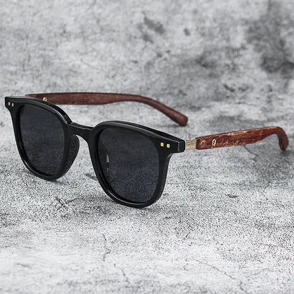 RMM® Wooden Frame Sunglasses - DINQU