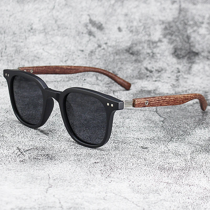 RMM® Wooden Frame Sunglasses - DINQU