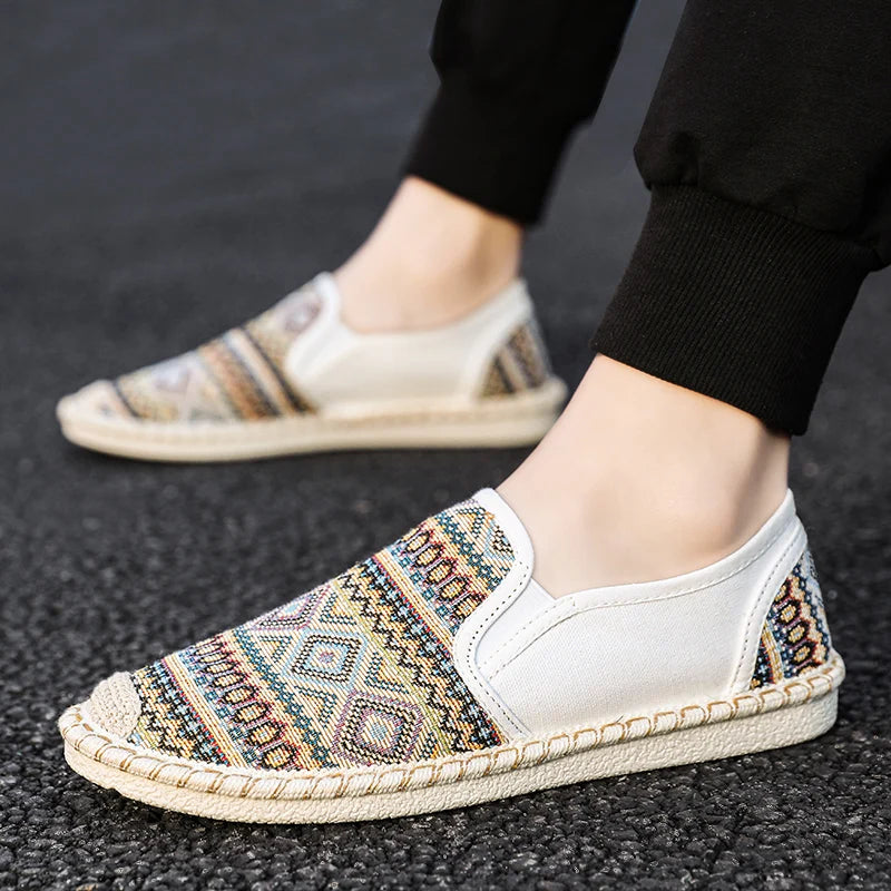 Loafers Embroider - DINQU